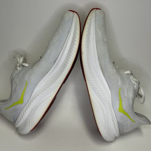 Hoka One One Mach 6 Men\'s Size 11.5 Running Shoes White Sneakers Athletic main image 5